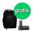 Olympus E-3 - grip lub plecak w promocji