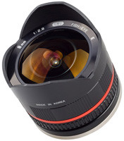 Samyang 8mm f/2,8 ED AS IF UMC Fisheye - rybie oko dla bagnetów E i NX