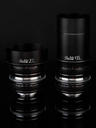 Joseph Petzval 27 mm f/1.7 i 135 mm f/2.5 domykają serię obiektywów z regulowanym efektem wirującego bokeh