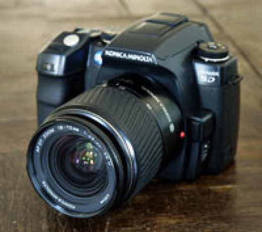 Konica Minolta Dynax 5D - pierwsze wrażenia