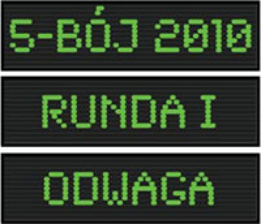 5-bój fotopolis.pl 2010 - wyniki I rundy
