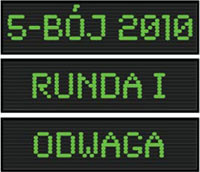 5-bój fotopolis.pl 2010 - wyniki I rundy