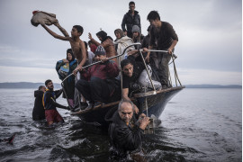  1. miejsce w katgorii "General News - cykle", fot. Sergey Ponomarev, z cyklu "Reporting Europe's Refugee Crisis"