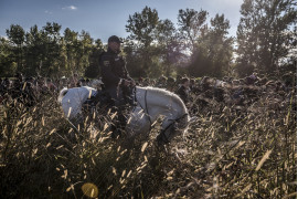  1. miejsce w katgorii "General News - cykle", fot. Sergey Ponomarev, z cyklu "Reporting Europe's Refugee Crisis"