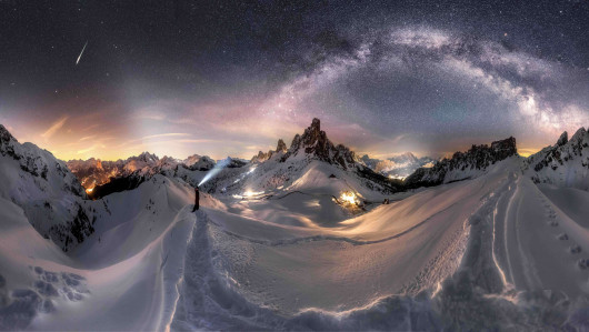 fot. Nicolai Brugger, Road to Glory / Insight Investment Astronomy Photographer of the Year 2019