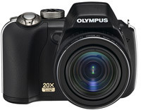 Olympus SP-565 UZ - skromniejszy superzoom