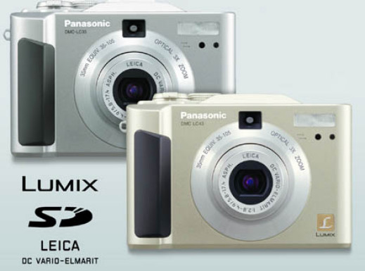 2 x Panasonic Lumix: DMC-LC43 i DMC-LC33