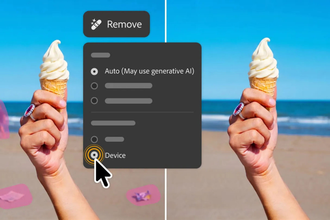 Wiosenna aktualizacja Creative Cloud - jeszcze łatwiejsza selekcja i więcej kontroli nad funkcjami AI