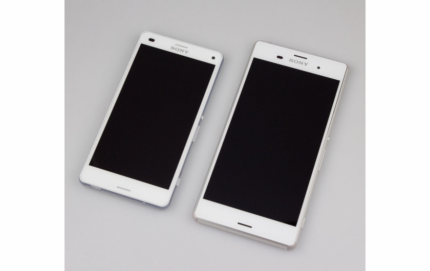 Sony Xperia Z3 i Z3 Compact - przód 