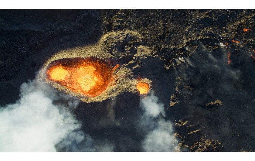 fot. DroneCopters, wulkan Piton de la Fournaise, Reunion, 3. miejsce w kategorii Nature & Wildlife