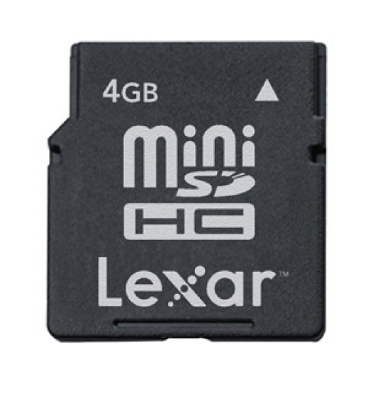 Lexar 4GB miniSDHC oraz 2GB microSD - minimax