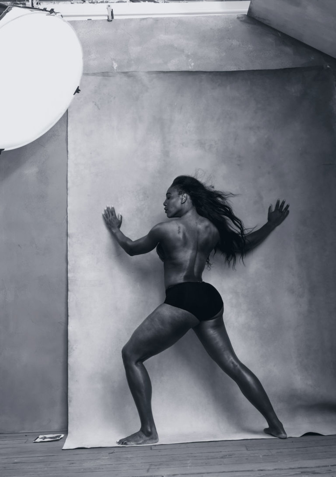 Serena Williams, fot. Annie Leibovitz