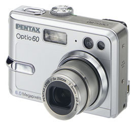 Pentax Optio60 - niepozorne 6 Mp