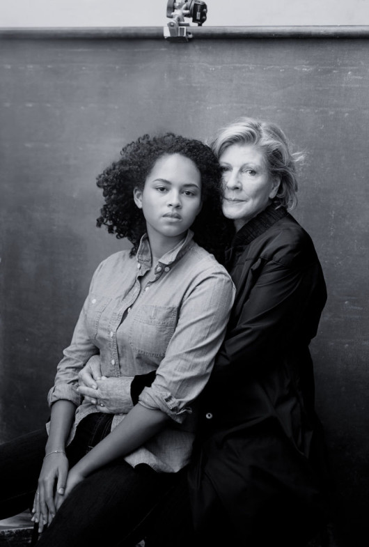 Agnes Gund, Sadie Rain Hope Gund, fot. Annie Leibovitz