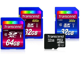 Transcend UHS-I - szybkie karty SDHC i SDXC