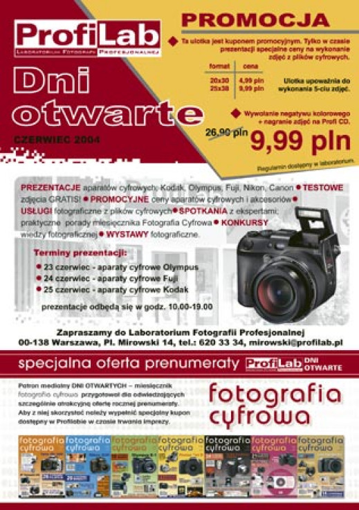 Ósme dni otwarte w ProfiLabie
