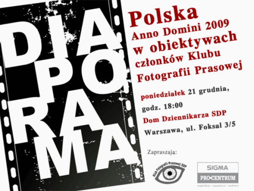 Polska Anno Domini 2009 - diaporama w Klubie Fotografii Prasowej