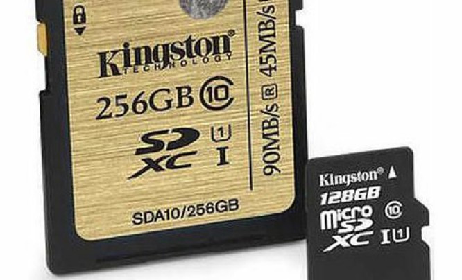  Kingston 256 GB Class 10 UHS-I SDXC