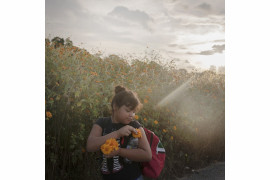 fot. Pieter Ten Hoopen, Agence Vu / Civilian Act, z cyklu "The MIgrant Caravan", Nominacja do nagrody World Press Photo Story of the Year

W październiku i listopadzie 2018 roku tysiące emigrantów z państw Ameryki Centralnej dołączyło do karawany zmierzającej w stronę granic USA. Karawana stworzona dzięki kampanii w mediach społecznościowych zapewniała minimum bezpieczeństwa podróżującym na trasie, na której wcześniej ludzie znikali, lub byli porywani. Była też alternatywą dla wysokich opłat u przemytników ludzi.