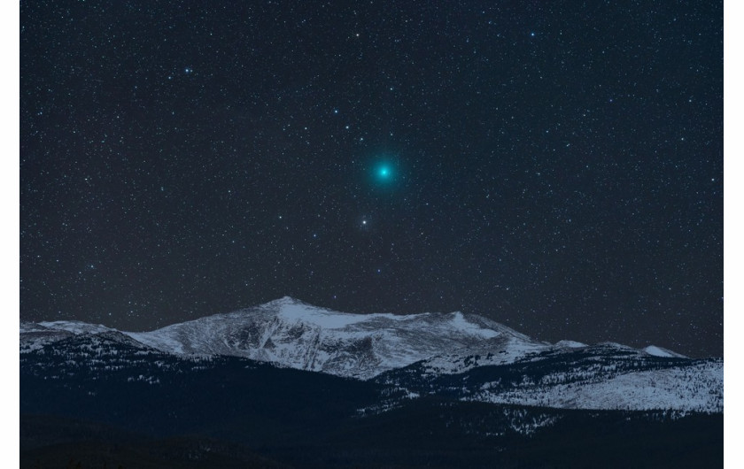 fot. Kevin Palmer, Comet and Mountain / Insight Investment Astronomy Photographer of the Year 2019