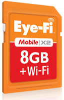Eye-Fi Mobile X2 - bezpośredni transfer na telefony i tablety