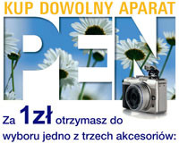 Akcesoria za złotówkę do każdego Olympusa Pen