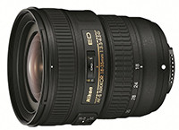 Nikon Nikkor AF-S 18-35mm f/3.5-4.5G ED i Nikon Nikkor AF-S 800mm f/5.6E EL ED VR