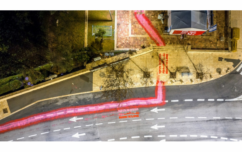 fot. Oren Alon, z serii Drawing the line, 2. miejsce w kat. Series / Drone Photo Awards 2023