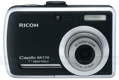 Ricoh Caplio RR770 - prosty kompakt