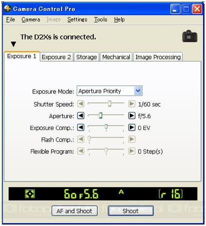 Nikon Camera Control Pro - zdalne sterowanie lustrzankami