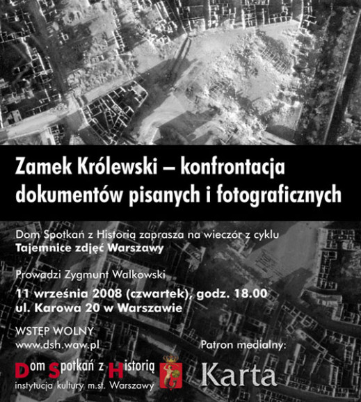 Tajemnice zdjęć Warszawy - Zamek Królewski