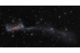 fot. Mark Hanson, "30000 Light Year Long Tail", 2. miejsce w kat. Galxies / Insight Investment Astronomy Photographer of the Year 2020