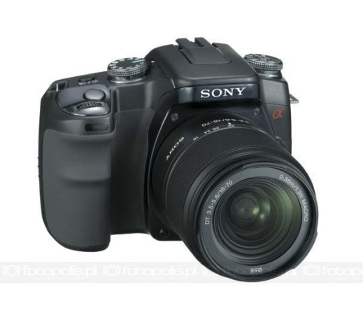 Sony Alpha A100 - z impetem w głąb!