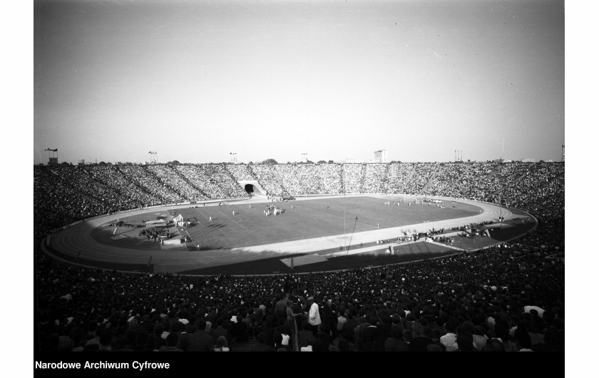 fot. Zbyszko Siemaszko, 1962r., Stadion X-lecia w Warszawie