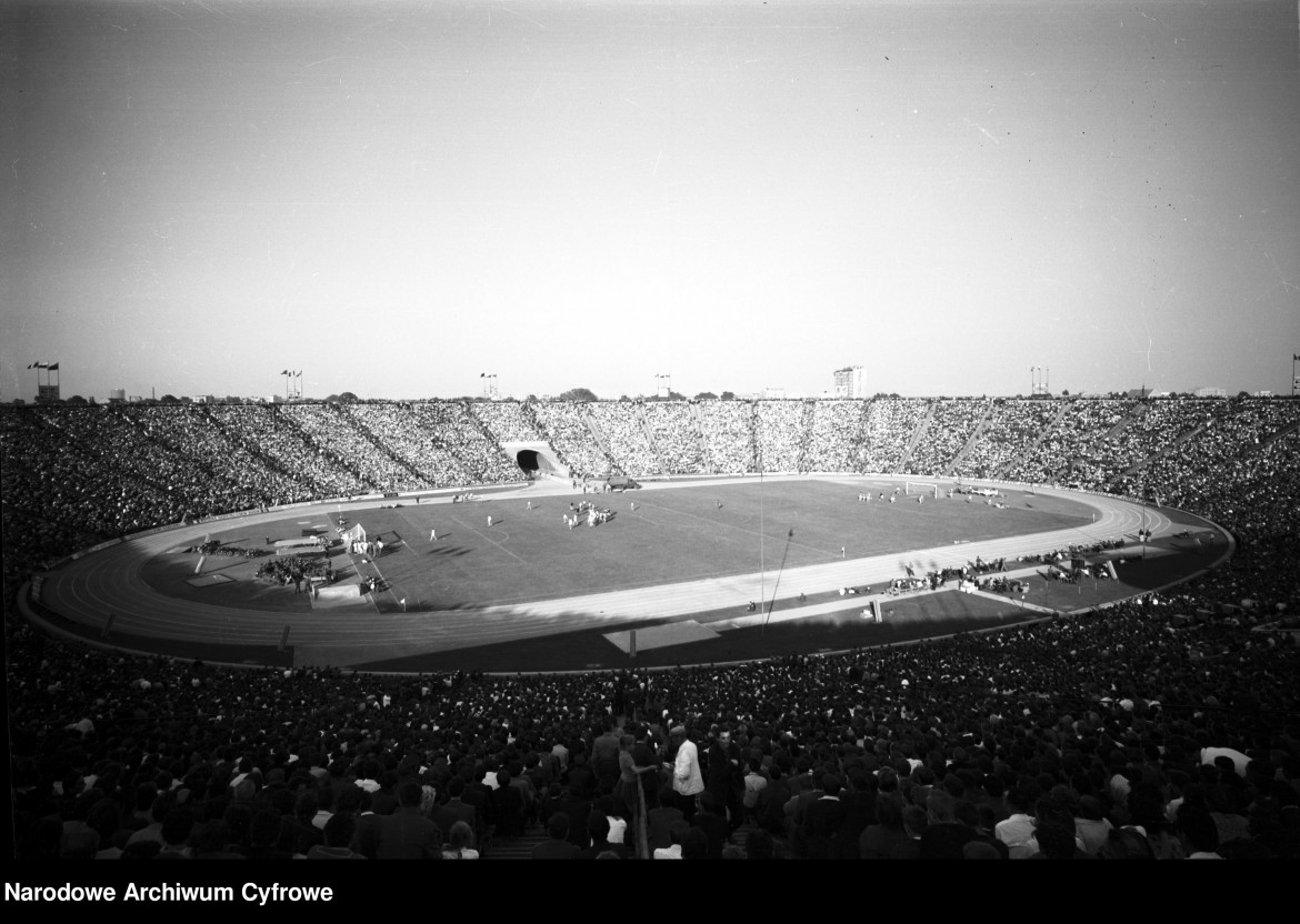 fot. Zbyszko Siemaszko, 1962r., Stadion X-lecia w Warszawie