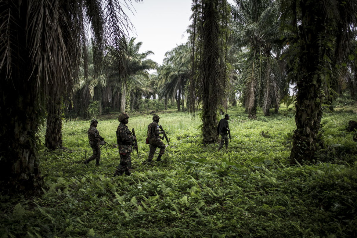 fot. John Wessels, Agence France-Presse, "Fighting Ebola and Conflict", 3. miejsce w kategorii General News.

Beni w północno wschodnim Kongo targane jest konfliktem od 25 lat. W 2018 roku dotknięte zostało także epidemią Eboli. Szacuje się, że w regionie aktywnych jest około 100 uzbrojonych grup, które walczą z siłami rządowymi, misją stabilizacyjną ONZ siłami ADF i innymi rebeliami. W czasie epidemii walki przybrały na sile, a opanowanie jej w warunkach bojowych było praktycznie niemożliwe. W efekcie zanotowano niemal 700 zachorowań i ponad 460 zgonów. Była to druga co do wielkości epidemia w historii.