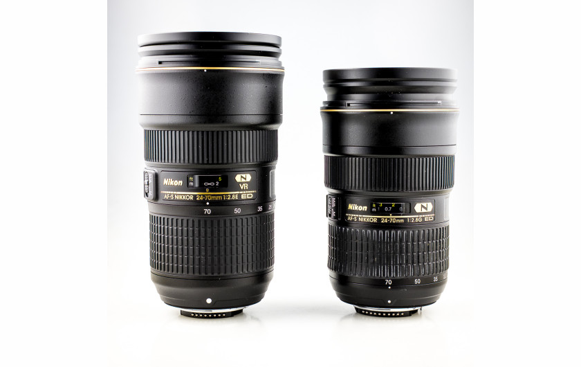 Nikon AF-S Nikkor 24-70 mm f/2.8 ED VR vs Nikon AF-S Nikkor 24-70 mm f/2.8 ED - ogniskowa 70 mm