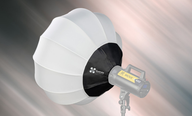  Lantern Softbox 65 cm – nowy sferyczny modyfikator w ofercie Quadralite