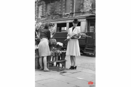 Warszawa, wrzesień 1946. Fot. PAP/Jerzy Baranowski