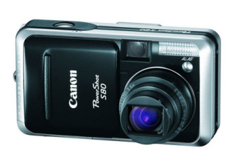 Canon PowerShot S80 - o 1 Mp więcej