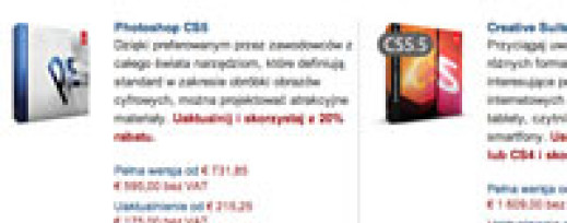 Sklep Adobe w polskiej wersji językowej