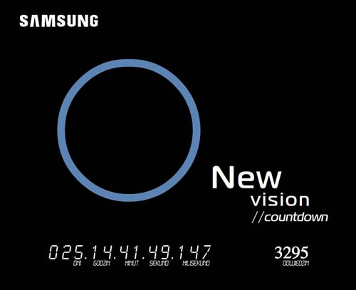 Samsung New Vision - odliczanie rozpoczęte