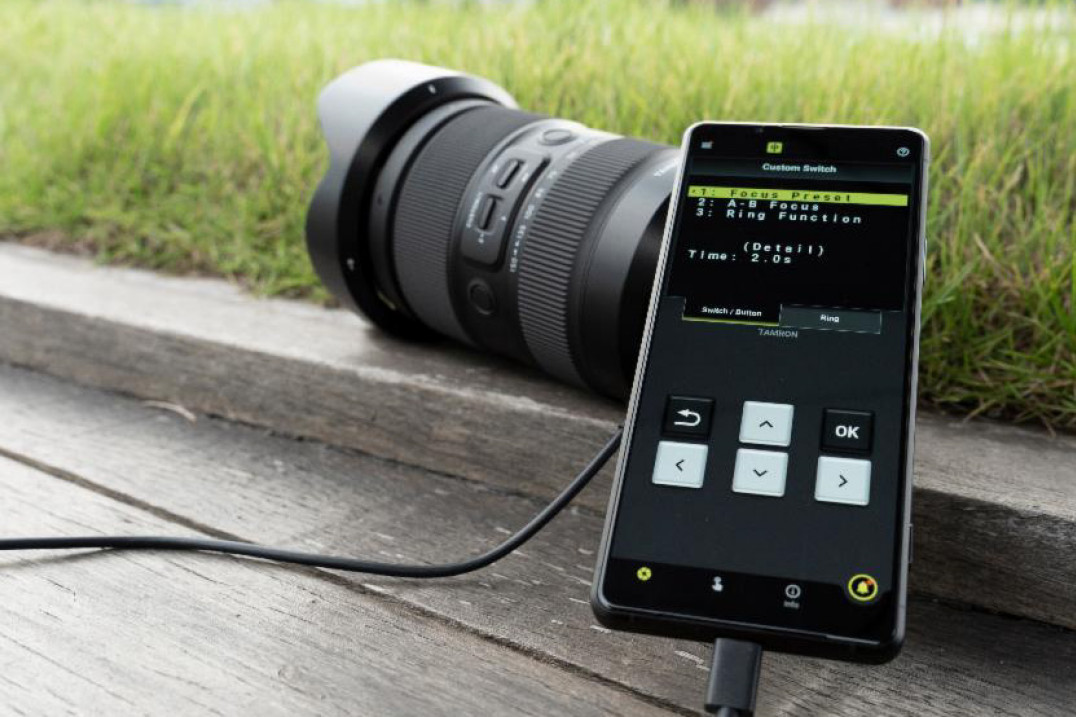 Aplikacja Tamron Lens Utility Mobile już dostępna. Pozwoli na personalizację obiektywu w terenie