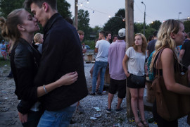 II miejsce w kat. ŻYCIE CODZIENNE, fot. Maciek Nabrdalik, VII Photo Warszawa. Piąta rano, sobotnia impreza w jednym z modnych warszawskich klubów nad Wisłą dobiega końca. 3 sierpnia 2014