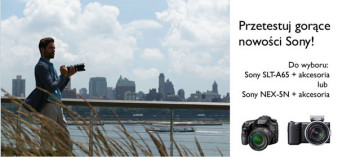 Przetestuj Sony NEX-5N i SLT-A65 - zaczynamy konkurs