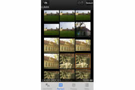 LX100 - aplikacja na smartfona, podgląd zdjęć na aparacie