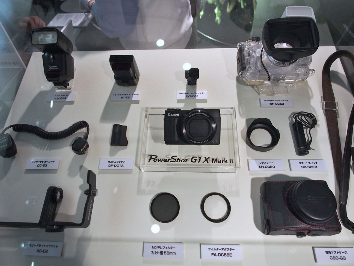 Canon przeknywał, że wokół G1 X Mark II istnieje system akcesoriów