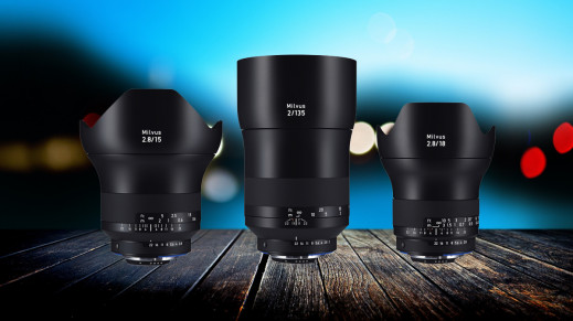 Rodzina Zeiss Milvus powiększyła się o trzy nowe szkła