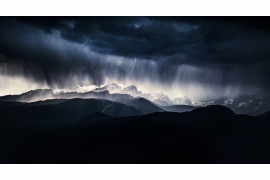 Ales Krivec, "A Stormy Day", 1. miejsce w kategorii Landscapes