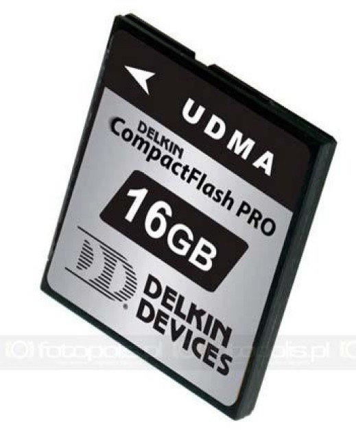 Delkin CompactFlash 16GB Pro UDMA - szybko i pojemnie